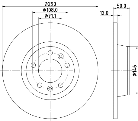 Brake Disc (MDC2193)