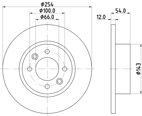 Brake Disc (MDC870)