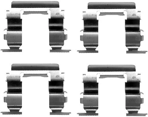 Accessory Kit, disc brake pad (MBA1181)