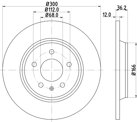 Brake Disc (MDC2003)