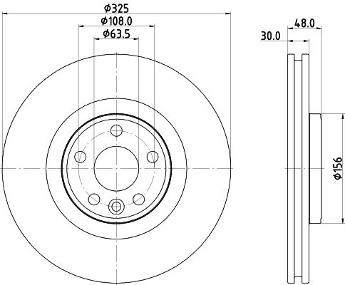 Brake Disc (MDC3201C)