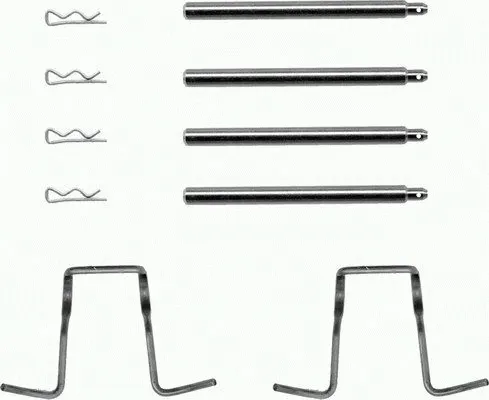 Accessory Kit, disc brake pad (MBA1008)