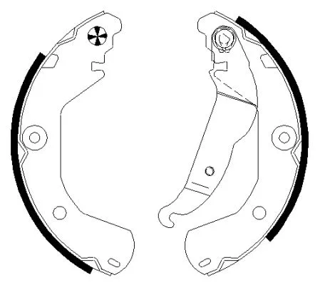 Brake Shoe Set (MFR720)