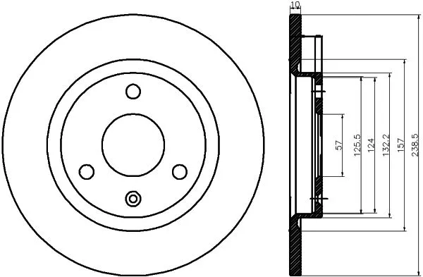 Brake Disc (MDC626)