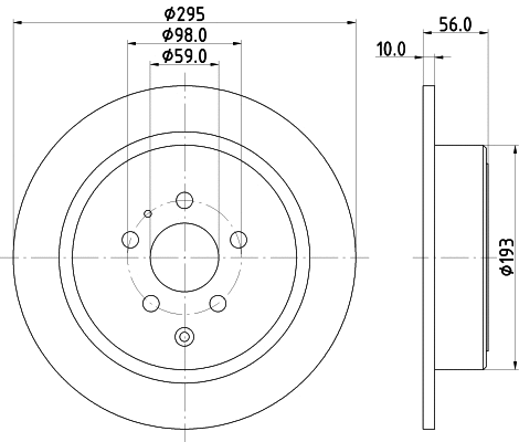Brake Disc (MDC838)
