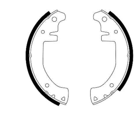 Brake Shoe Set (MFR33)