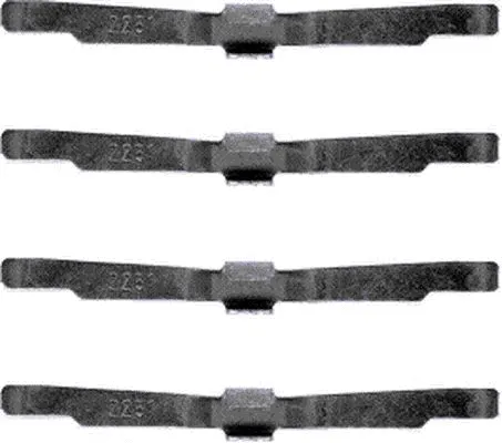 Accessory Kit, disc brake pad (MBA986)