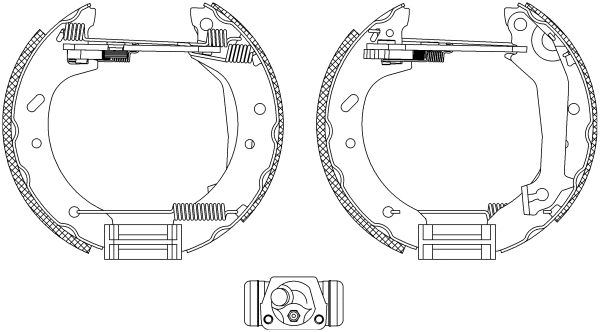 Brake Shoe Set (MSP110)