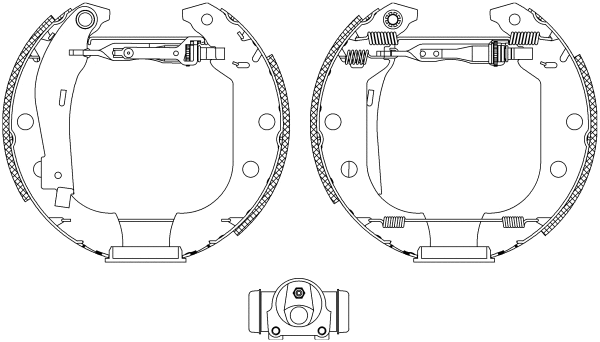 Brake Shoe Set (MSP194)