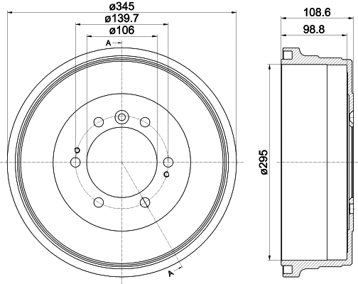 Brake Drum (MBD383)