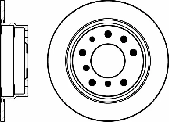 Brake Disc (MDC1180)
