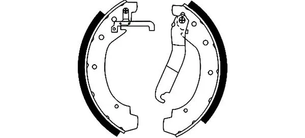 Brake Shoe Set (MFR309)