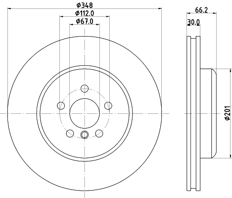Brake Disc (MDC83212C)