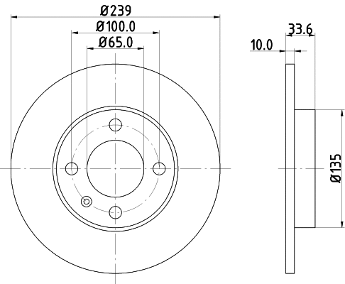 Brake Disc (MDC1064)