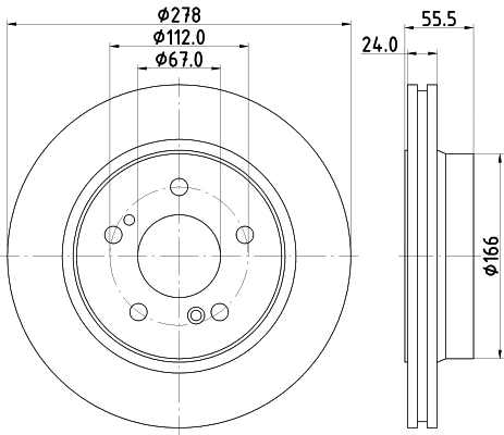 Brake Disc (MDC1211)