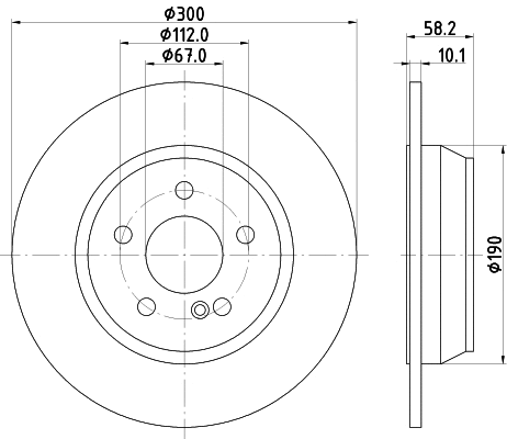 Brake Disc (MDC2829C)