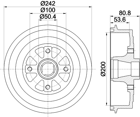 Brake Drum (MBD330)
