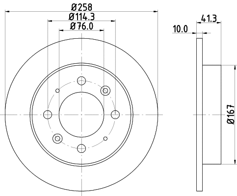 Brake Disc (MDC2139)