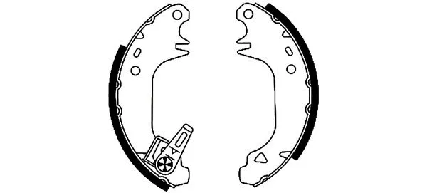 Brake Shoe Set (MFR275)