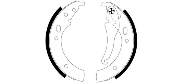 Brake Shoe Set (MFR62)