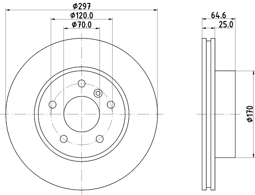 Brake Disc (MDC984)