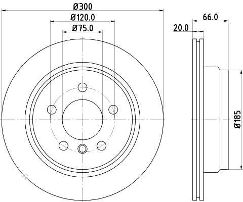 Brake Disc (MDC2356)