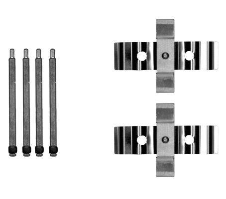 Accessory Kit, disc brake pad (MBA0054)