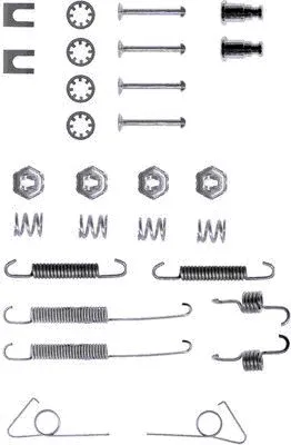 Accessory Kit, brake shoes (MBA614)