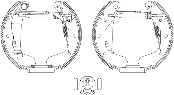 Brake Shoe Set (MSP027)