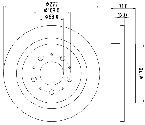 Brake Disc (MDC1437)