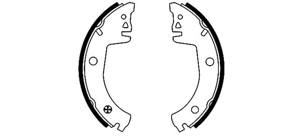 Brake Shoe Set (MFR280)