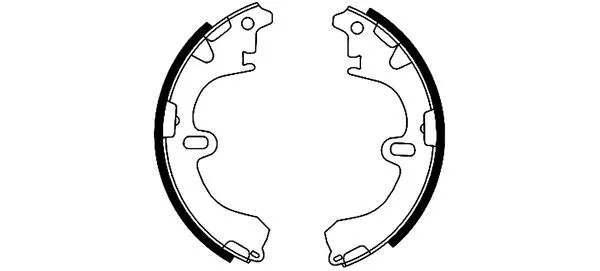 Brake Shoe Set (MFR659)