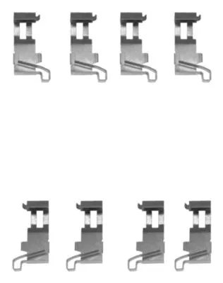 Accessory Kit, disc brake pad (MBA1226)