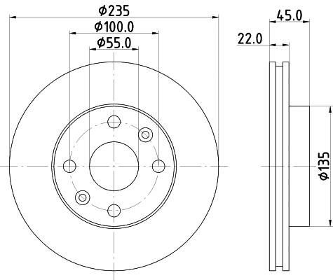 Brake Disc (MDC1793)