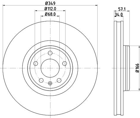 Brake Disc (MDC2785C)