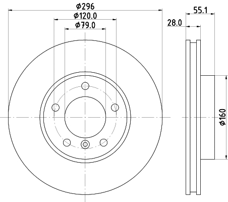 Brake Disc (MDC1202)