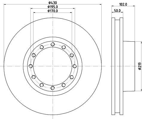 Brake Disc (MDC1246)