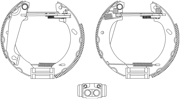 Brake Shoe Set (MSP135)
