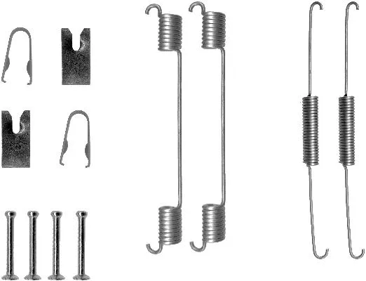 Accessory Kit, brake shoes (MBA781)