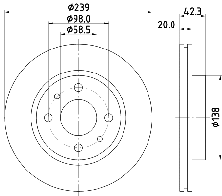 Brake Disc (MDC1783)