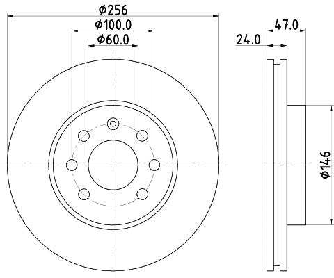 Brake Disc (MDC1388)
