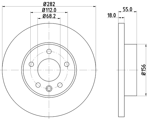 Brake Disc (MDC1046)
