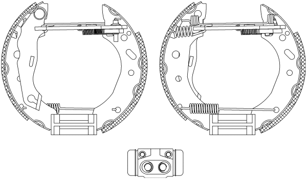 Brake Shoe Set (MSP157)