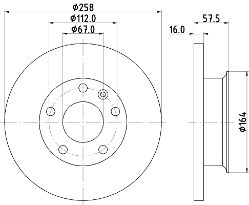 Brake Disc (MDC413)