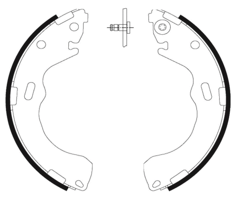 Brake Shoe Set (MFR505)