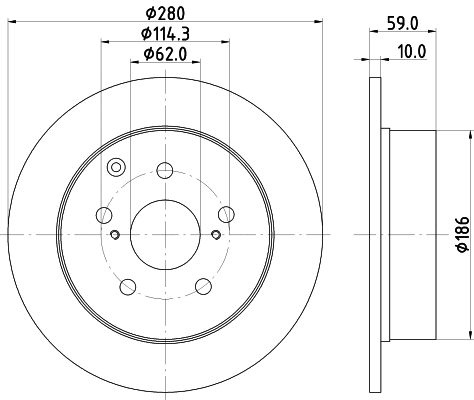 Brake Disc (MDC2029)