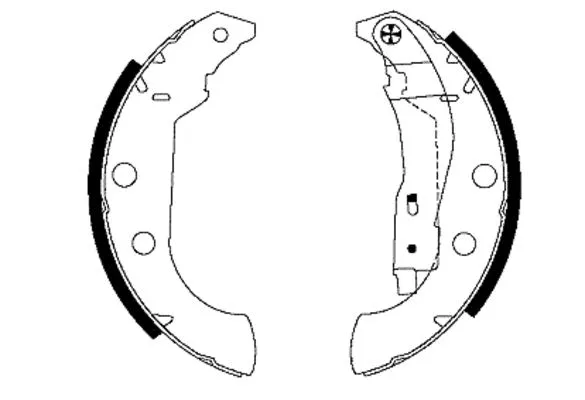 Brake Shoe Set (MFR449)