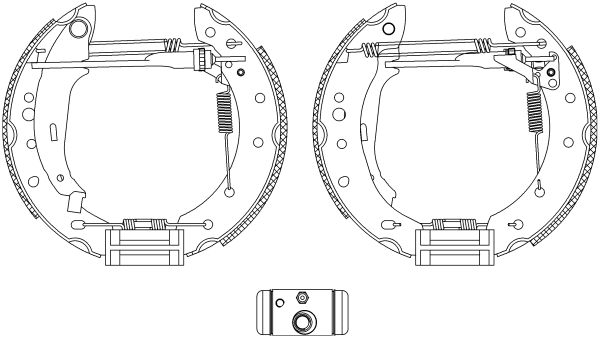 Brake Shoe Set (MSP289)