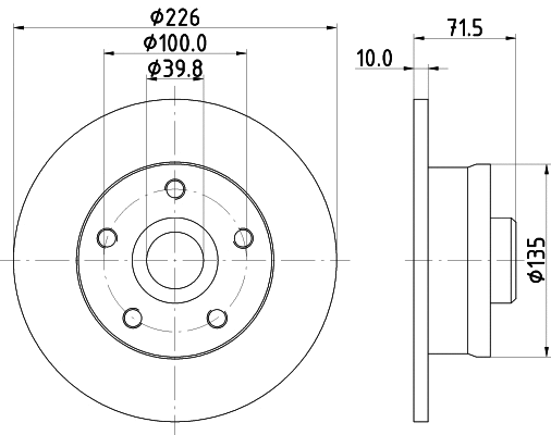 Brake Disc (MDC787)