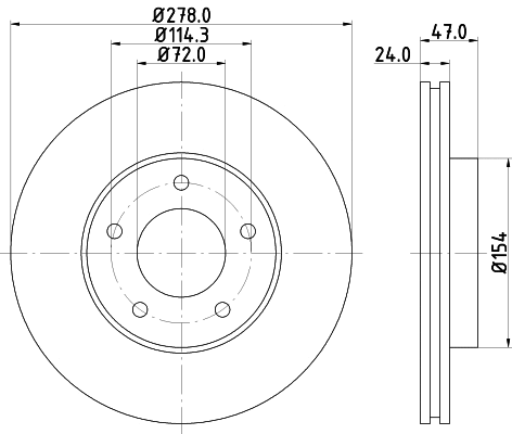 Brake Disc (MDC1787)